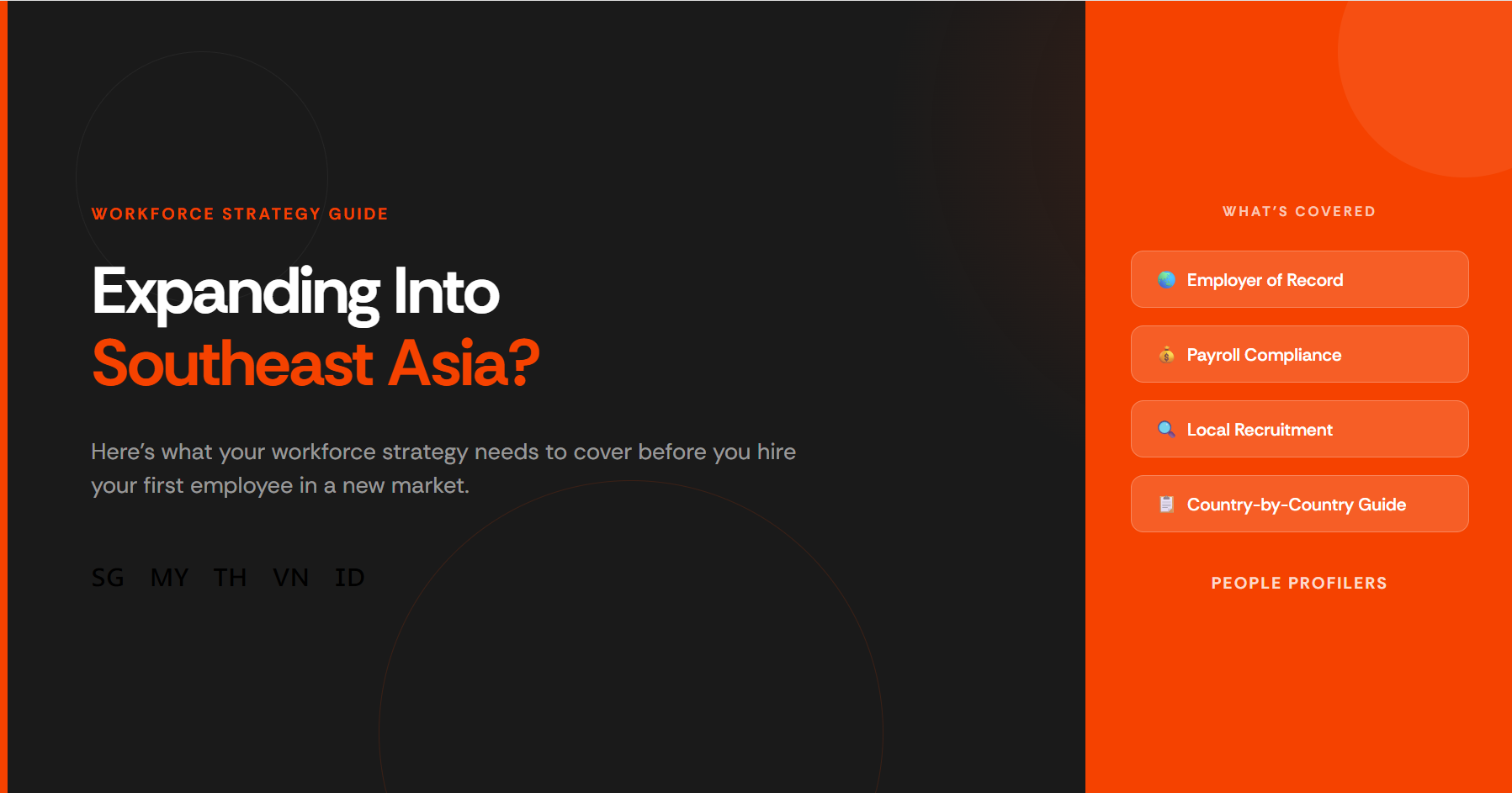 expand business into Southeast Asia